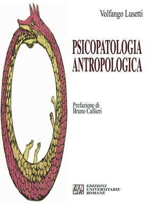 cover image of Psicopatologia antropologica